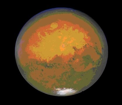 a planet from In Space No One Can Hear Your Fanaticism
